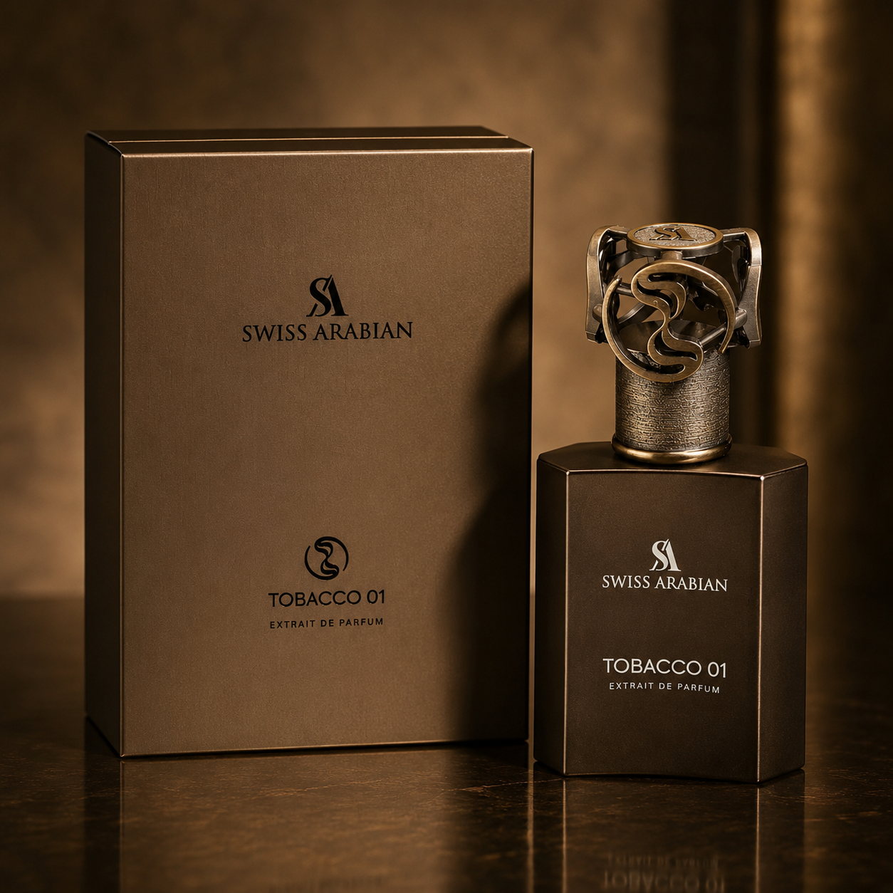 Swiss Arabian Tobacco 01 Extrait De Parfum For Unisex 1.70 Ounce