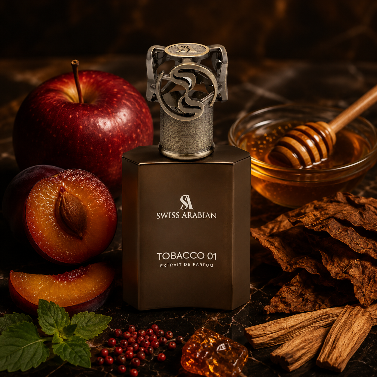 Swiss Arabian Tobacco 01 Extrait De Parfum For Unisex 1.70 Ounce