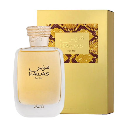 RASASI Hawas Eau de Parfum Spray For Her 3.4 Ounce