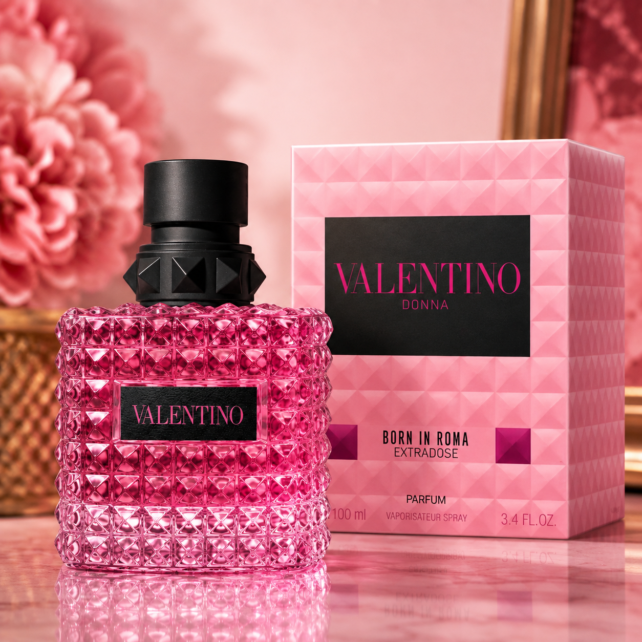 Valentino Donna Born In Roma Extradose Eau de Parfum for Women 3.40 Ounce