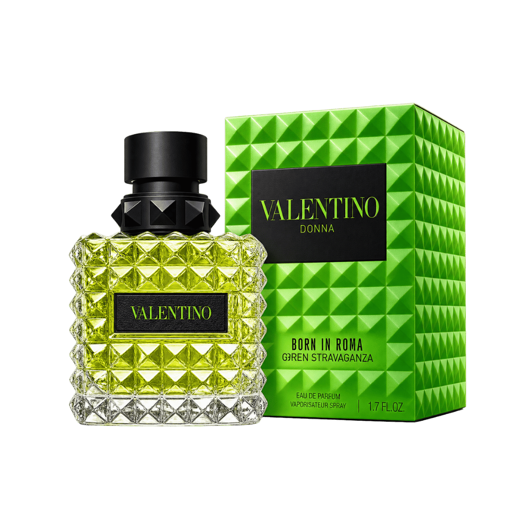 Valentino Donna Born in Roma Green Stravaganza Eau de Parfum for Women 1.70 Ounce