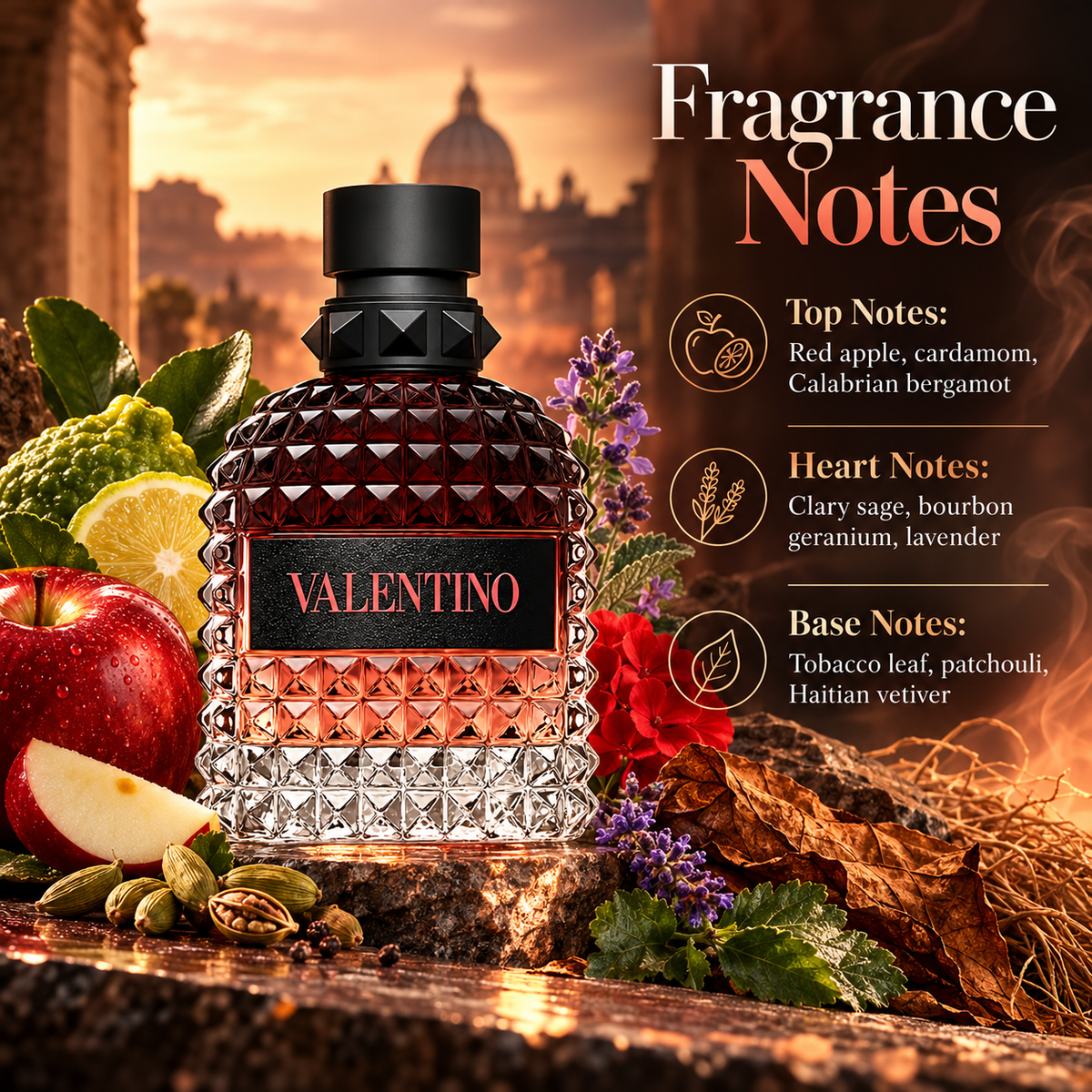 Valentino Uomo Born in Roma Coral Fantasy Eau de Toilette for Men, image 5