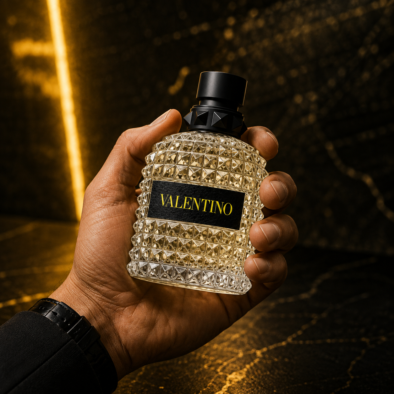 Valentino Uomo Born in Roma Yellow Dream Eau de Toilette for Men 3.40 Ounce