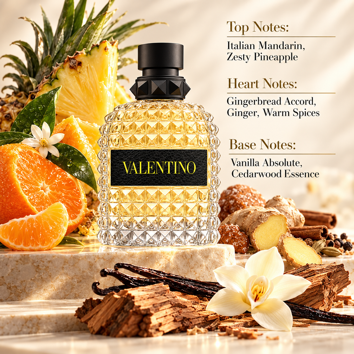 Valentino Uomo Born in Roma Yellow Dream Eau de Toilette for Men, image 5