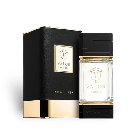 Khadlaj Valor Honor Eau de Parfum Spray for Unisex, 3.4 Ounce