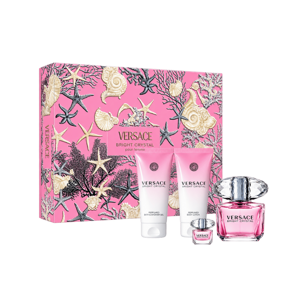 Versace Bright Crystal 4-Piece Gift Set for Women