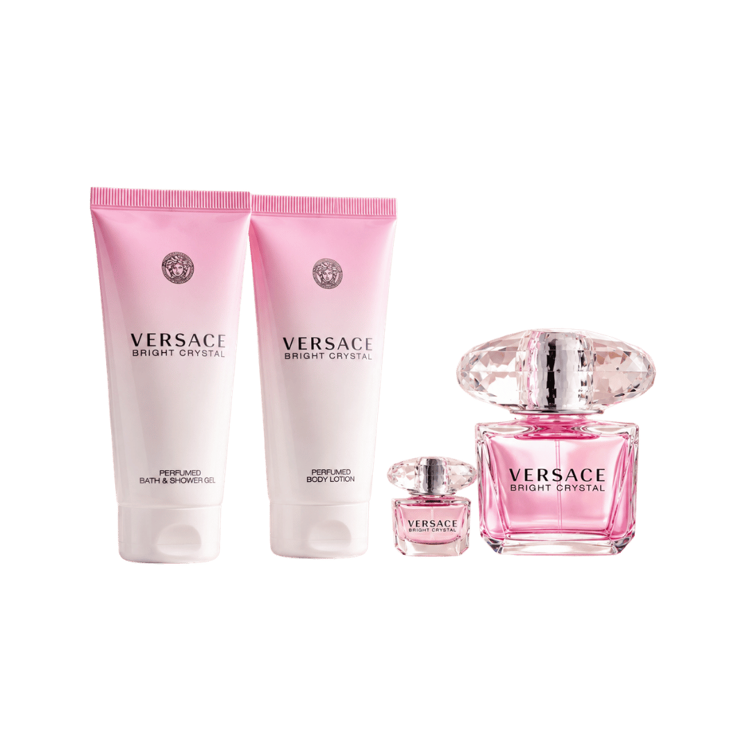 Versace Bright Crystal 4-Piece Gift Set for Women