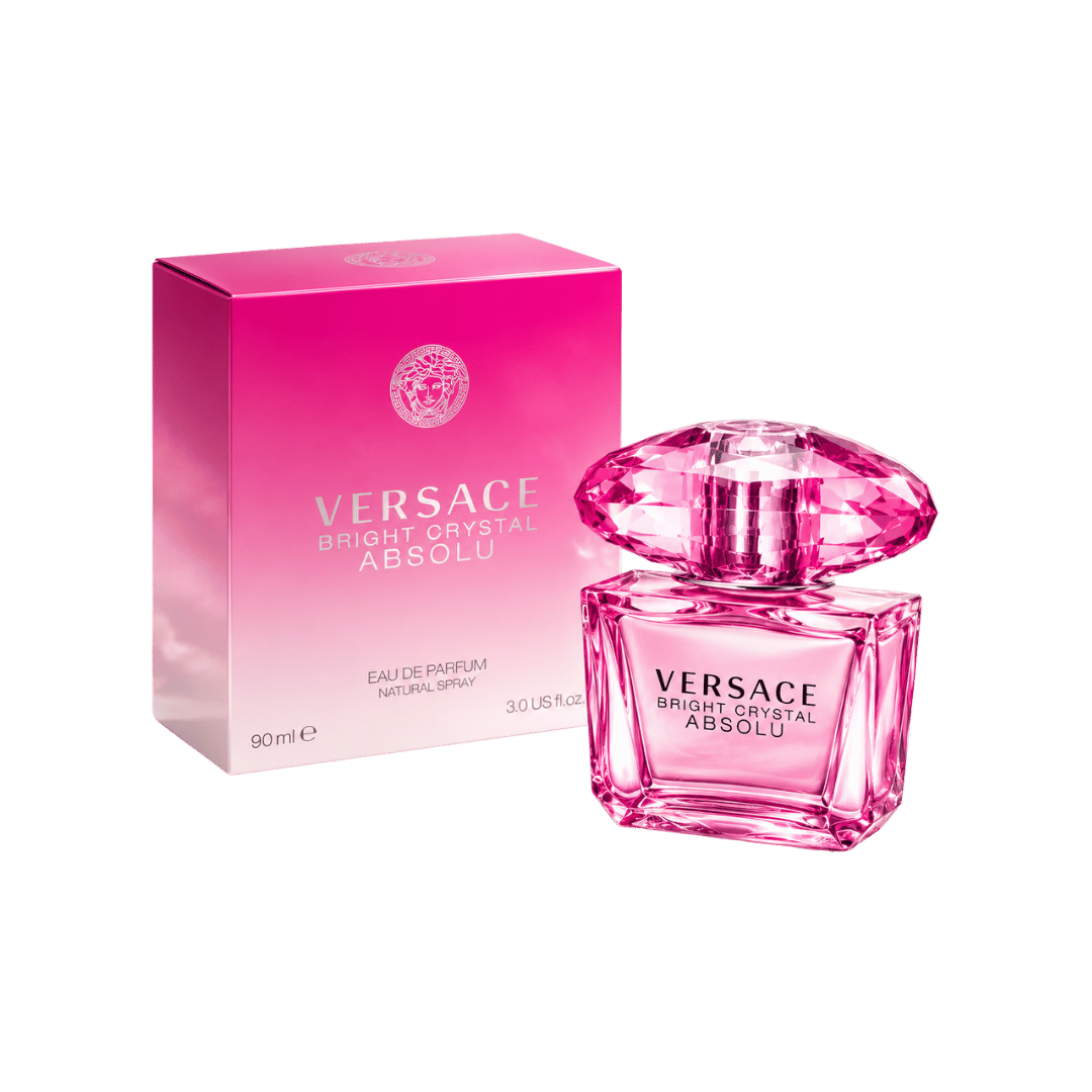 Versace Bright Crystal Absolu Eau de Parfum for Women, 3.0 Ounce
