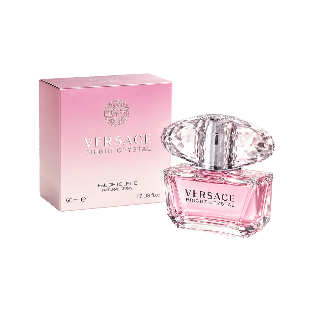 Versace Bright Crystal Eau de Toilette for Women, 1.7 Ounce