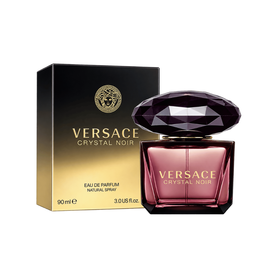 Versace Crystal Noir Eau de Parfum for Women, 3.0 Ounce