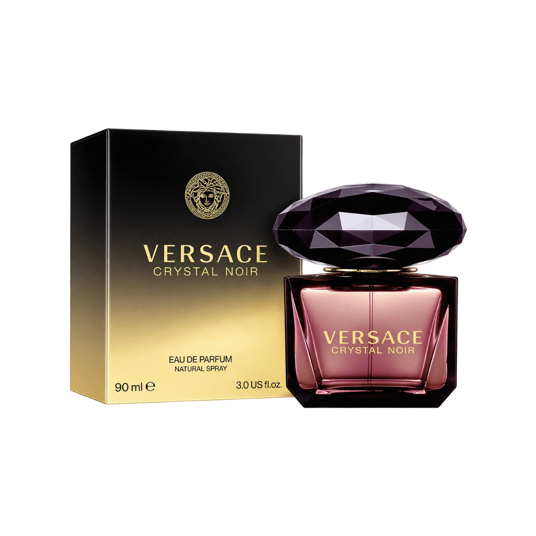Versace Crystal Noir Eau de Toilette for Women, 3.0 Ounce