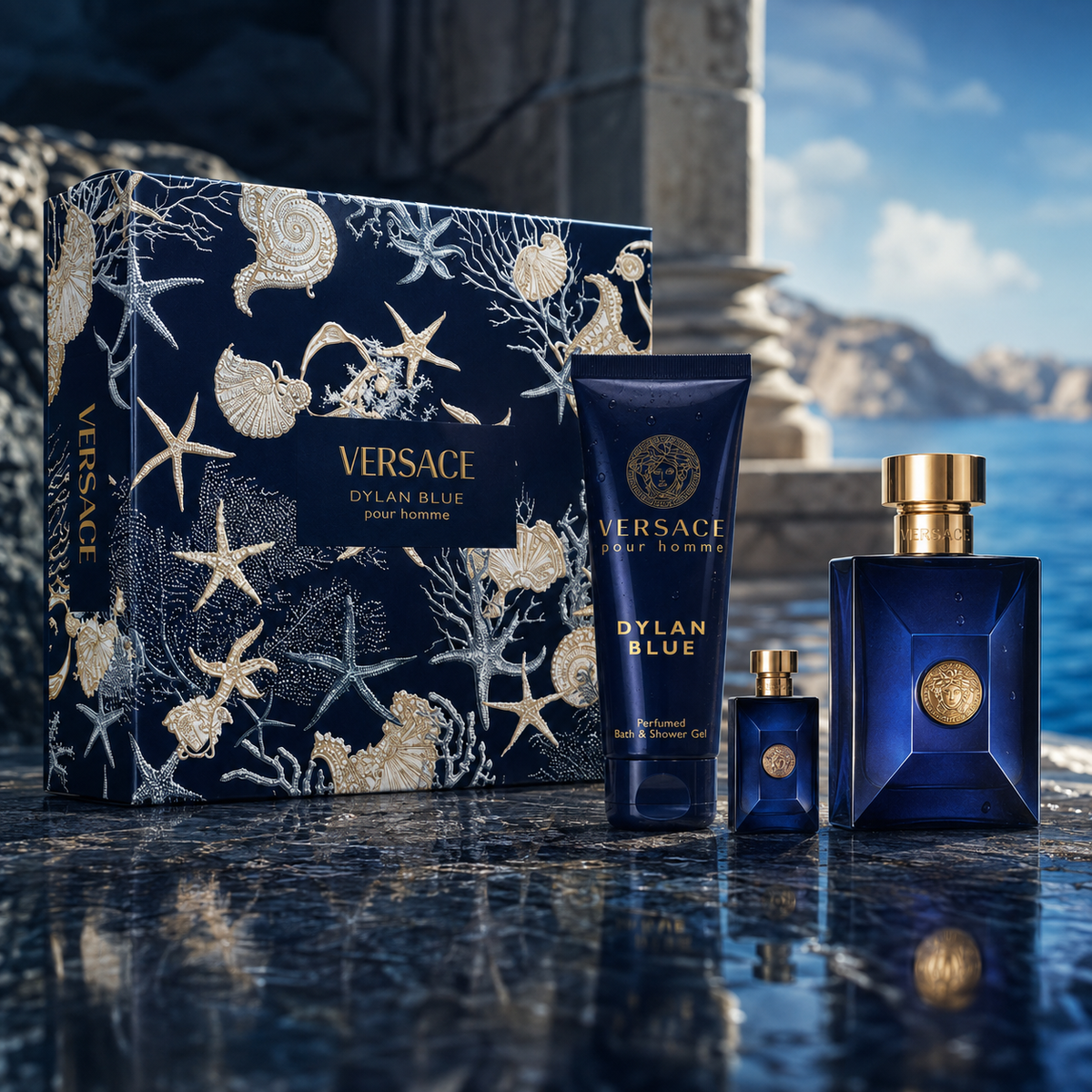 Versace Dylan Blue 3-Piece Gift Set for Men