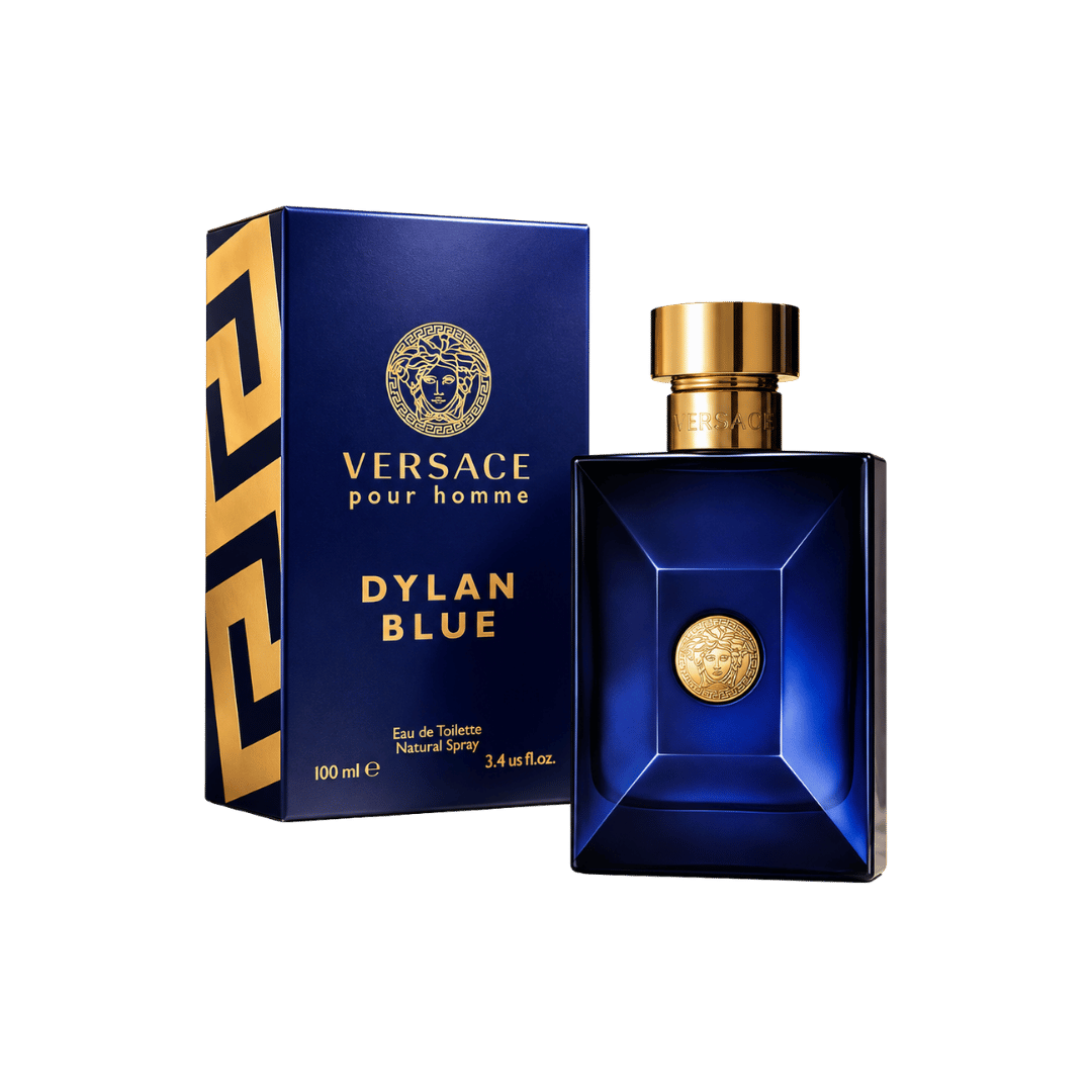 Versace Dylan Blue Eau de Toilette for Men, 3.4 Ounce