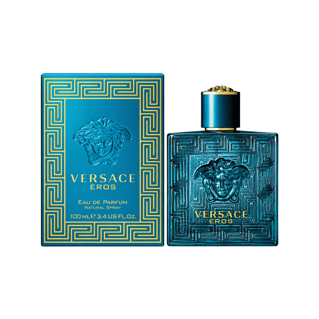 Versace Eros Eau de Parfum for Men, 3.4 Ounce