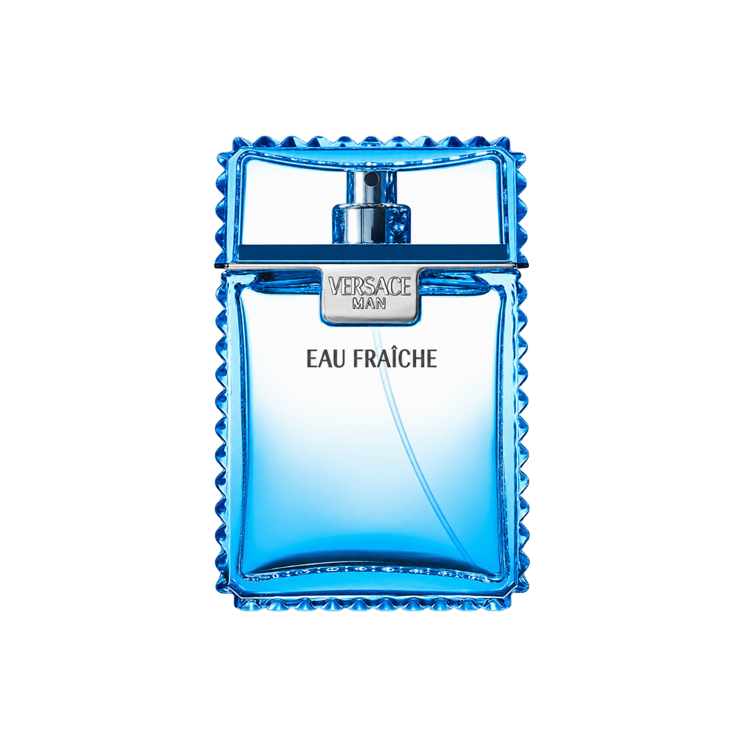 Versace Man Eau Fraiche Eau de Toilette for Men, 3.4 Ounce