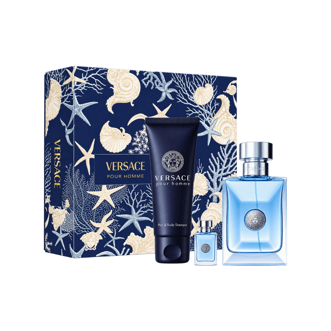 Versace Pour Homme 3-Piece Gift Set for Men