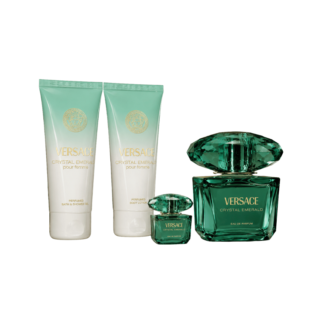 Versace Crystal Emerald 4-Piece Gift Set for Women