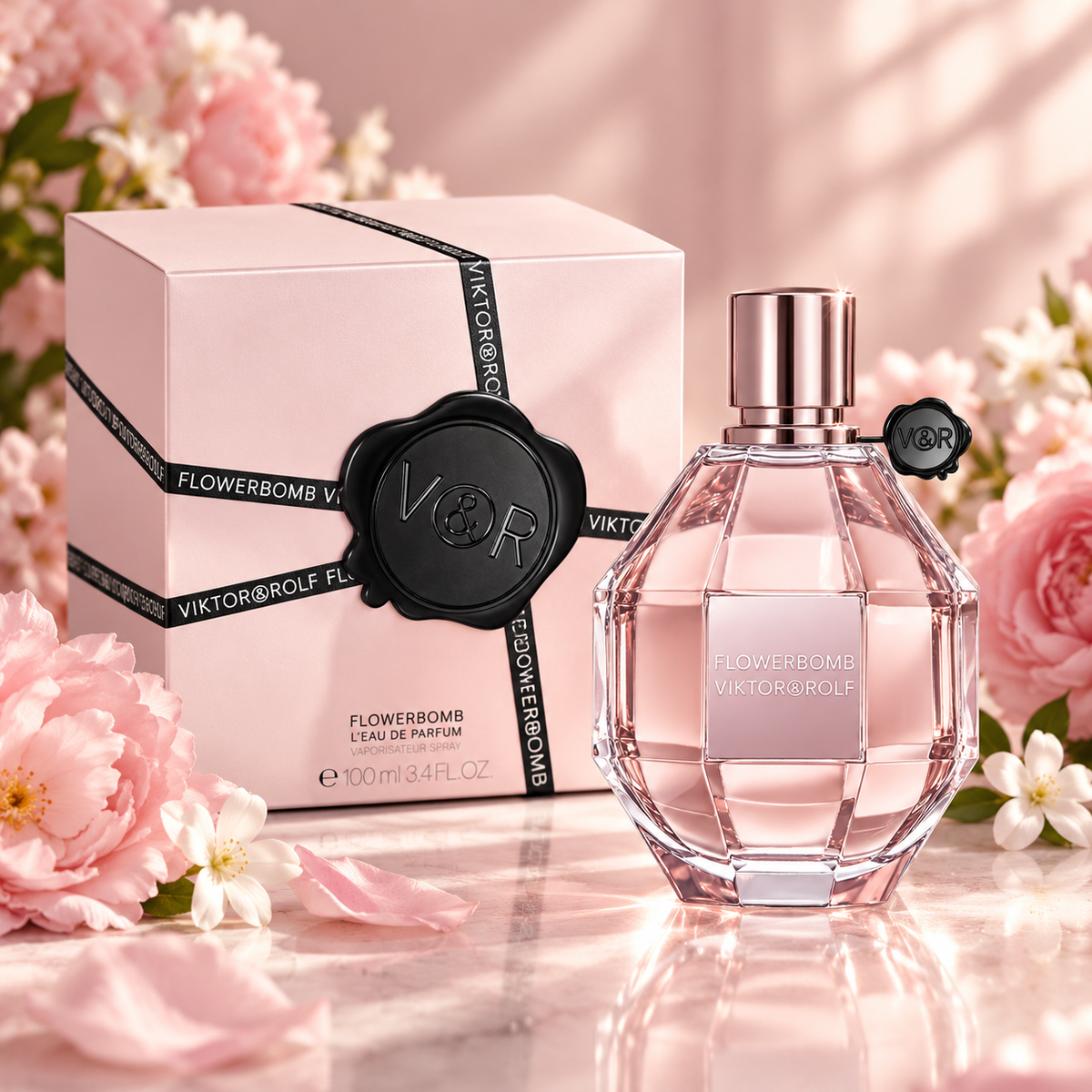 Viktor & Rolf Flowerbomb Eau de Parfum for Women 3.4 Ounce