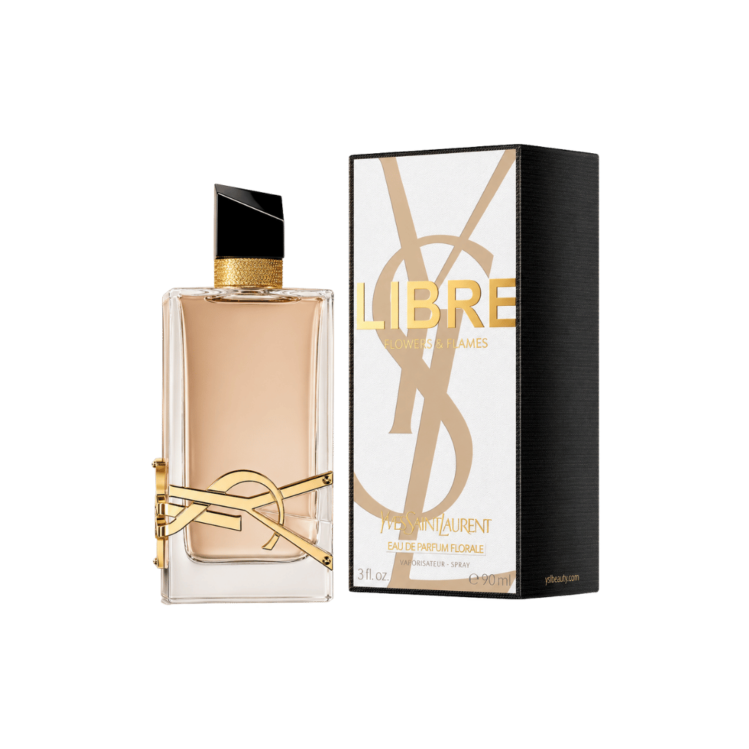 Yves Saint Laurent Libre Flowers And Flames Eau de Parfum Spray for Women 3.0 Ounce