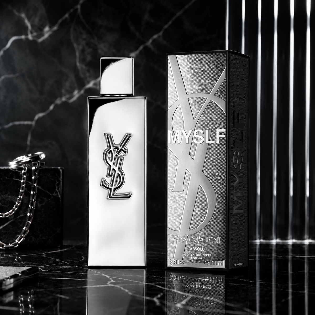 Yves Saint Laurent MYSLF L'Absolu Eau de Parfum Spray for Men 3.3 Ounce