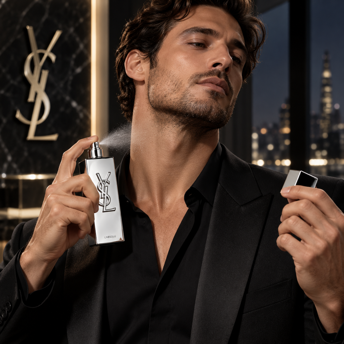 Yves Saint Laurent MYSLF L'Absolu Parfum for Men 2.0 Ounce