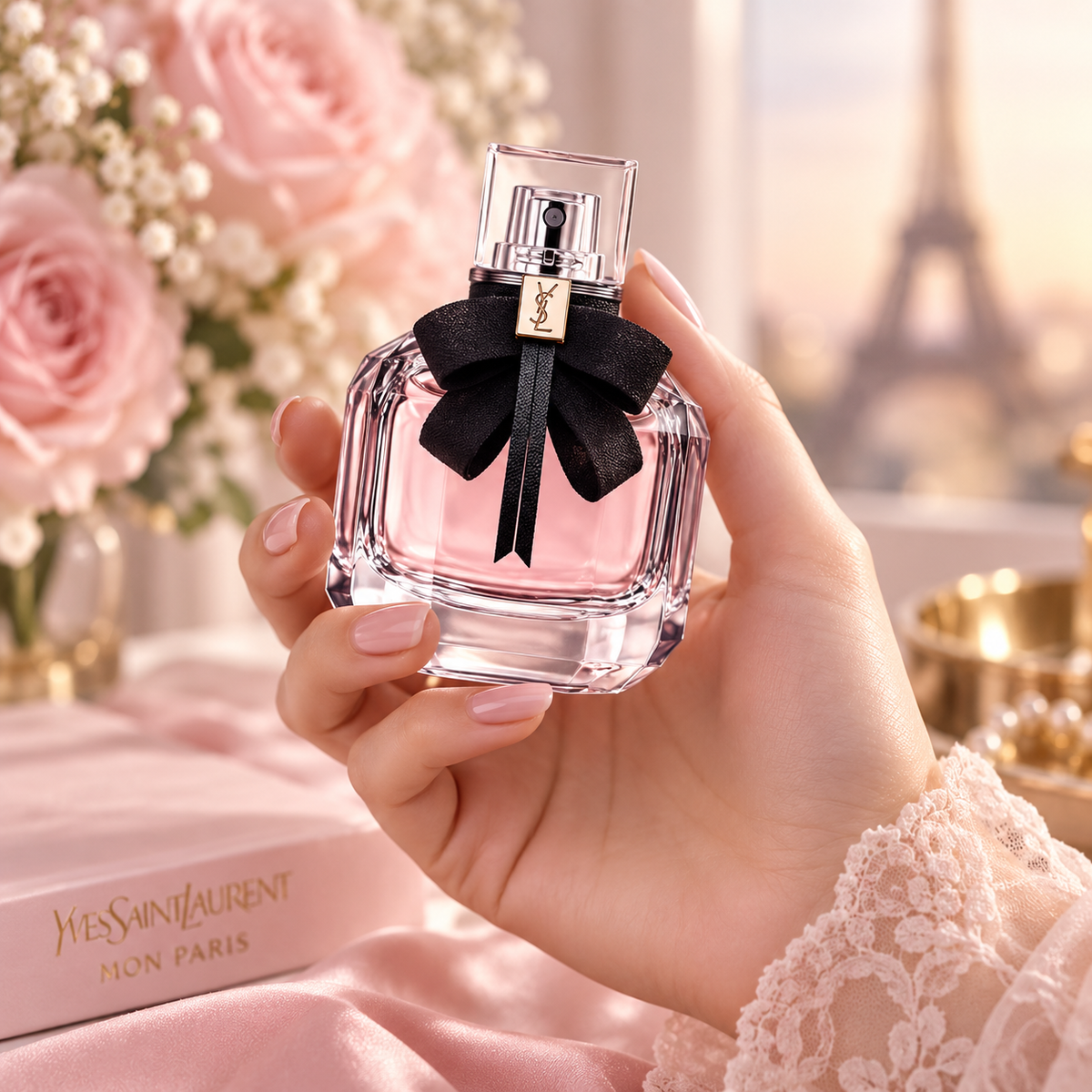 Yves Saint Laurent Mon Paris Eau de Parfum for Women 1.7 Ounce
