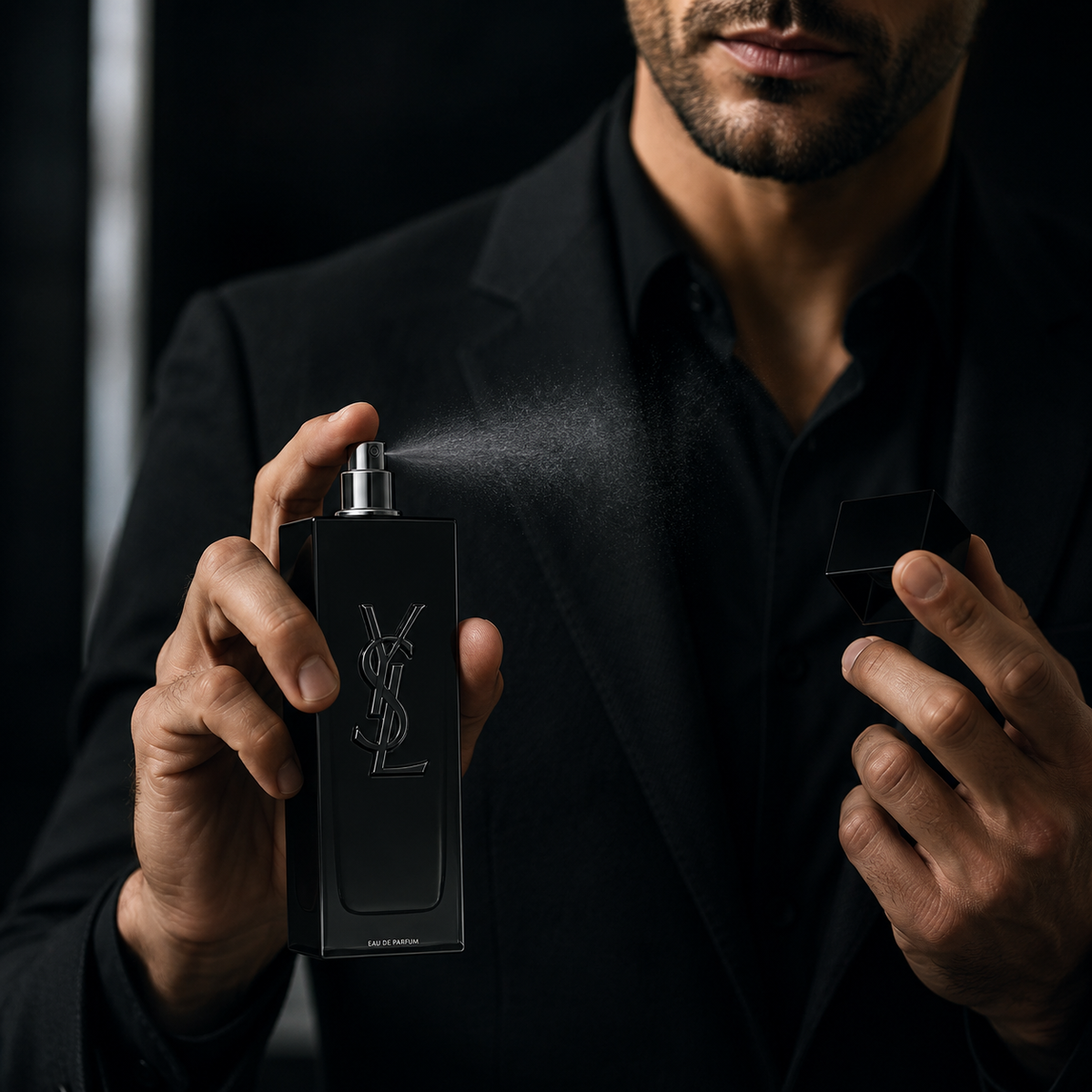 Yves Saint Laurent MYSLF Eau de Parfum Spray for Men 3.3 Ounce