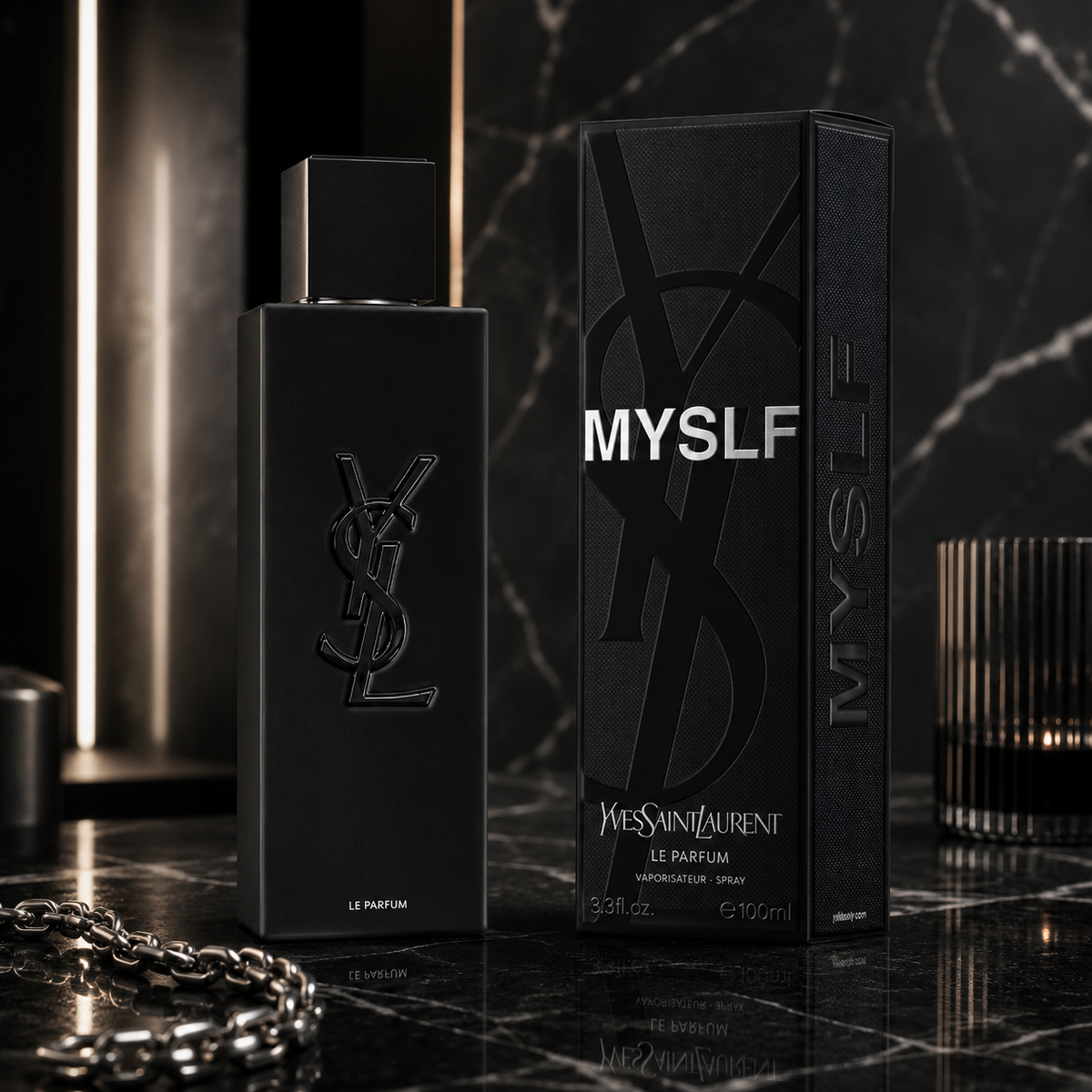 Yves Saint Laurent MYSLF Le Parfum Eau de Parfum Spray for Men 3.3 Ounce