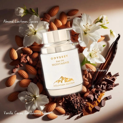 Armaf Odyssey Montagne Eau De Parfum for Men Mountain Edition 3.4 Oz