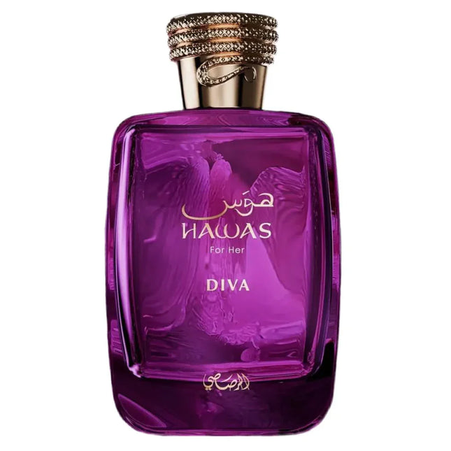 Rasasi Hawas Diva Eau De Parfum Spray For Women, 3.4 Ounce