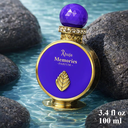 Ahuja Memories Eau de Parfum for Unisex 3.4 Ounce