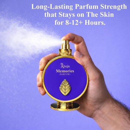 Ahuja Memories Eau de Parfum for Unisex 3.4 Ounce