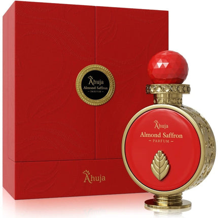 Ahuja Almond Saffron Eau de Parfum for Unisex 3.4 Ounce
