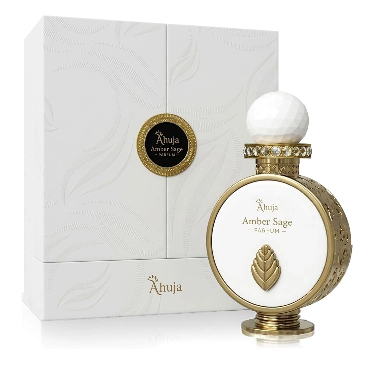 Ahuja Amber Sage Eau de Parfum for Unisex 3.4 Ounce